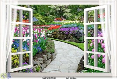 File PSD File gốc cửa sổ 3D CS121 (nguyên gốc) chất lượng cao