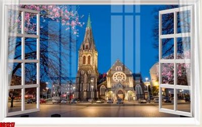 File tranh File tranh gốc cửa sổ 3D CS1217 (gốc) chủ đề trẻ em