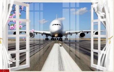 Download file gốc File tranh gốc cửa sổ 3D CS1255 (in mica) trang trí