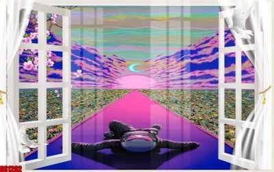 File tranh File tranh gốc cửa sổ 3D CS1262 (gốc) in backlit film