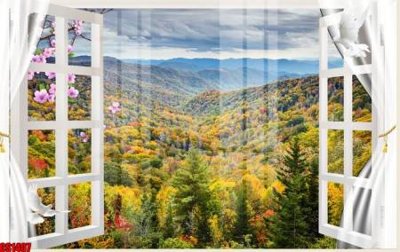 File gốc File tranh gốc cửa sổ 3D CS1407 (Filetranh.com) File tranh gốc cửa sổ 3D CS1407