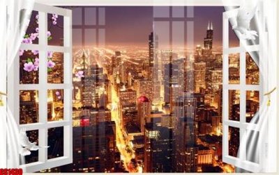 Download file File tranh gốc cửa sổ 3D CS1430 (chất lượng in ấn)