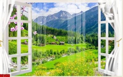 File tranh File tranh gốc cửa sổ 3D CS1433 (ảnh gốc) độ nét vượt trội