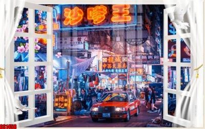 Cung cấp file tranh gốc File tranh gốc cửa sổ 3D CS1458 độc quyền