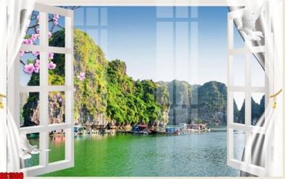 File tranh File tranh gốc cửa sổ 3D CS1506 (gốc) in backlit film