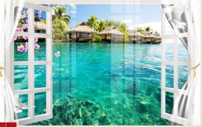 File gốc File tranh gốc cửa sổ 3D CS1538 (dành cho quảng cáo)