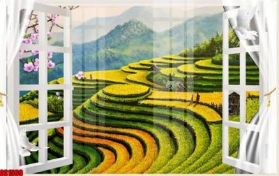 File tranh File tranh gốc cửa sổ 3D CS1569 (gốc) in trên kính