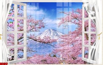 File gốc File tranh gốc cửa sổ 3D CS1617 (cho in UV) siêu nét