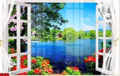 Tải file File tranh gốc cửa sổ 3D CS1641 (ảnh gốc) in gạch 3D