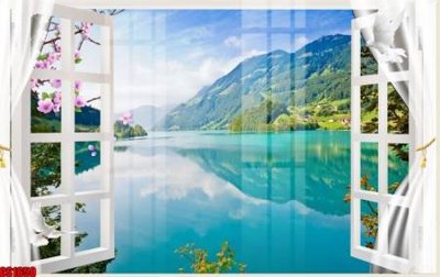 File gốc File tranh gốc cửa sổ 3D CS1650 (in mica) làm quà tặng