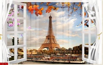 File gốc File tranh gốc cửa sổ 3D CS1670 (phong cách) tối giản