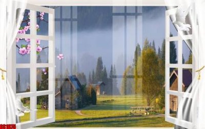 Mua file ảnh gốc File tranh gốc cửa sổ 3D CS1675 (chất lượng cao)