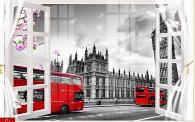 File gốc File tranh gốc cửa sổ 3D CS1730 (phong cách) cổ điển