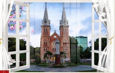 File ảnh File tranh gốc cửa sổ 3D CS1753 (gốc) in standee