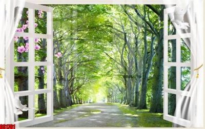 File gốc File tranh gốc cửa sổ 3D CS1761 (ảnh chi tiết) để in trần