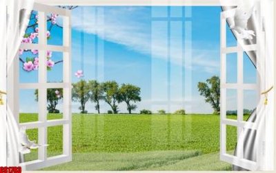 File gốc File tranh gốc cửa sổ 3D CS1783 cho in ấn và thiết kế