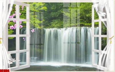 Tệp tin gốc File tranh gốc cửa sổ 3D CS1804 (chất lượng) File tranh gốc cửa sổ 3D CS1804