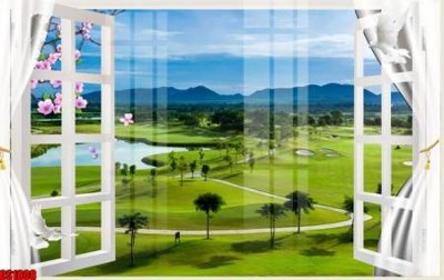 File tranh File tranh gốc cửa sổ 3D CS1808 (ảnh gốc) in trần xuyên sáng