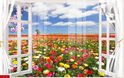 File gốc File tranh gốc cửa sổ 3D CS1810 (ảnh chi tiết) để in trần