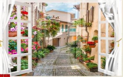 Download file gốc File tranh gốc cửa sổ 3D CS1835 (độ nét cao)