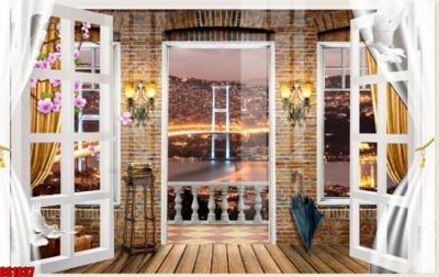 Mua file gốc File tranh gốc cửa sổ 3D CS1837 (PSD) tại Filetranh.com