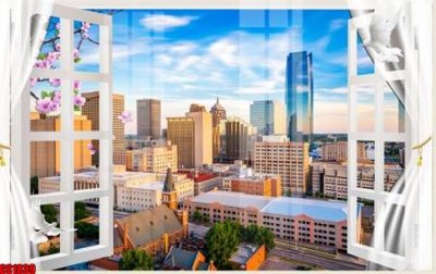 File tranh File tranh gốc cửa sổ 3D CS1839 (gốc) chủ đề trừu tượng