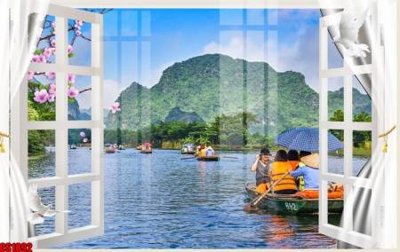 File PSD in ấn File tranh gốc cửa sổ 3D CS1892 (chất lượng cao)