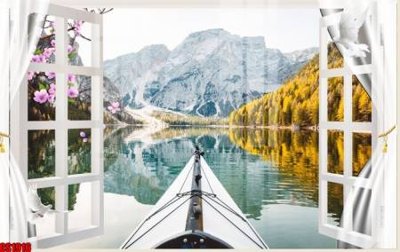 File gốc File tranh gốc cửa sổ 3D CS1916 (in 3D) cho trang trí