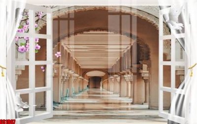 Tải về file gốc File tranh gốc cửa sổ 3D CS1967 (chuẩn in ấn)