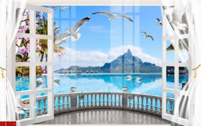 Download file gốc File tranh gốc cửa sổ 3D CS1982 (in mica) trong suốt