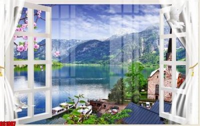 File tranh gốc File tranh gốc cửa sổ 3D CS1987 (bản quyền) độc đáo