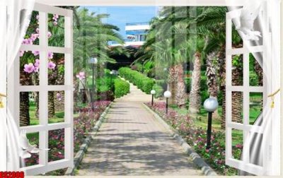 File PSD File tranh gốc cửa sổ 3D CS2006 (nguyên bản) cho thiết kế