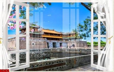 File in trần File tranh gốc cửa sổ 3D CS2074 (file gốc) xuyên sáng