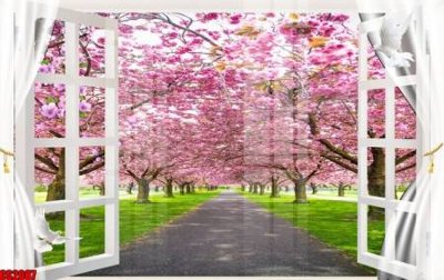 Tải file File tranh gốc cửa sổ 3D CS2087 (gốc) chủ đề tôn giáo