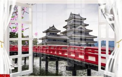 File gốc File tranh gốc cửa sổ 3D CS2104 (trang trí) phòng làm việc