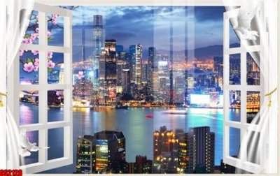 Tải file File tranh gốc cửa sổ 3D CS2128 (gốc) làm file tranh quảng cáo