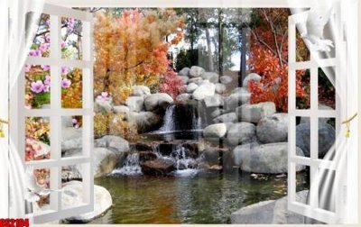 File gốc File tranh gốc cửa sổ 3D CS2164 (cho in ấn) độc quyền