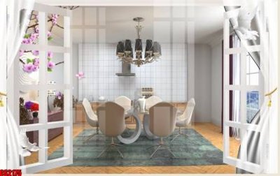 Tải file File tranh gốc cửa sổ 3D CS2175 (gốc) in ấn chất lượng