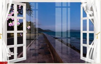 File gốc File tranh gốc cửa sổ 3D CS2177 (phiên bản chuẩn) để in ấn