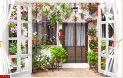 Download file tranh PSD File tranh gốc cửa sổ 3D CS2223 để chỉnh sửa