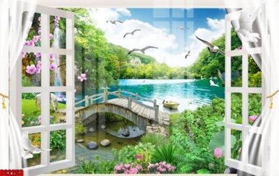 Mua file gốc File tranh gốc cửa sổ 3D CS2253 (in ấn) tại Filetranh.com
