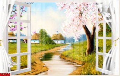 Tải file File tranh gốc cửa sổ 3D CS2264 (gốc) in ấn ngay lập tức