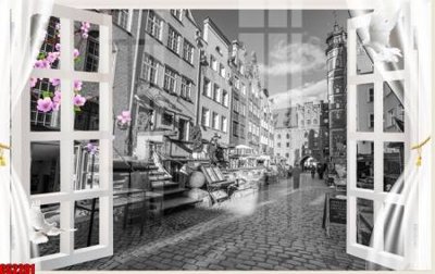 Tải file File tranh gốc cửa sổ 3D CS2281 (gốc) chủ đề tôn giáo