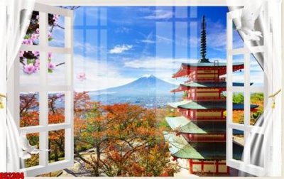 Ảnh mô tả file gốc in mica File tranh gốc cửa sổ 3D CS2364