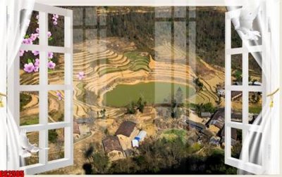 File gốc File tranh gốc cửa sổ 3D CS2505 (ảnh rõ nét) để in