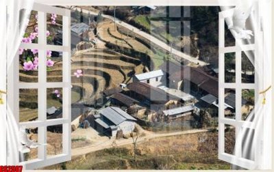 Tải file File tranh gốc cửa sổ 3D CS2507 (gốc) chủ đề tôn giáo