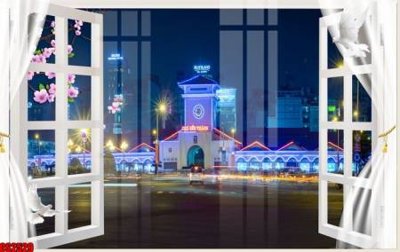 Tải file File tranh gốc cửa sổ 3D CS2529 (gốc) in trên mọi chất liệu