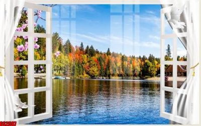 File in trần File tranh gốc cửa sổ 3D CS2587 (bản gốc) 5D