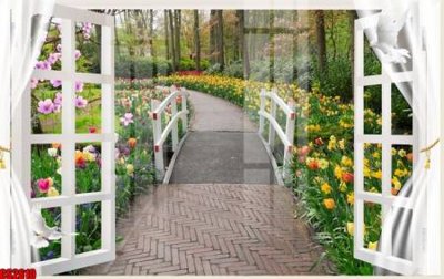 File gốc File tranh gốc cửa sổ 3D CS2610 (in 3D) nghệ thuật