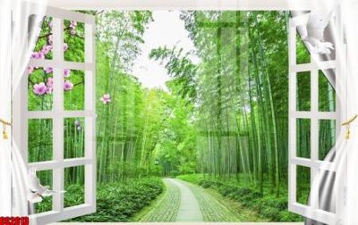 Mua file ảnh gốc File tranh gốc cửa sổ 3D CS2613 (chất lượng cao)